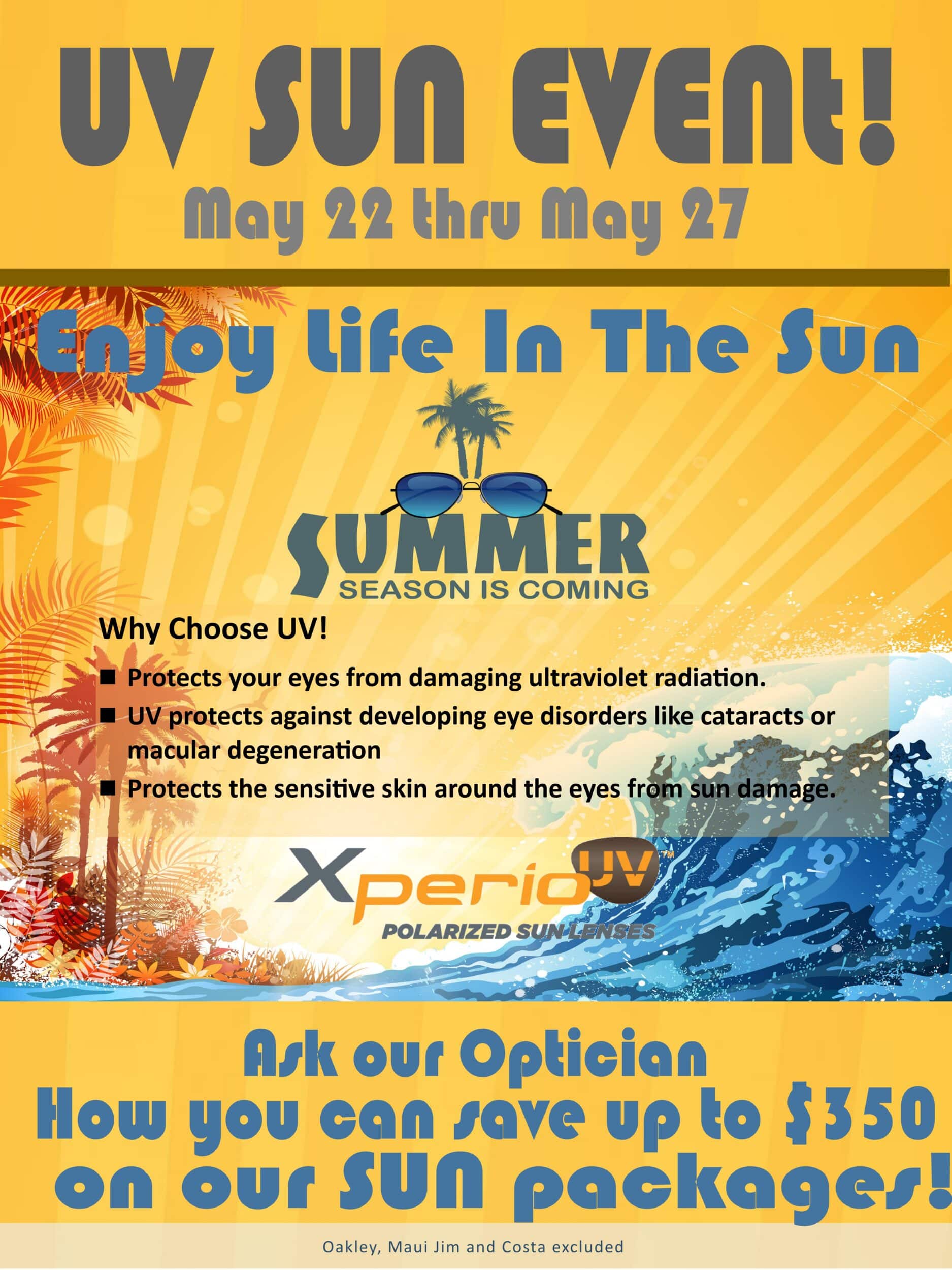 UV Sunglass Sale Event May 22 27 2023 scaled